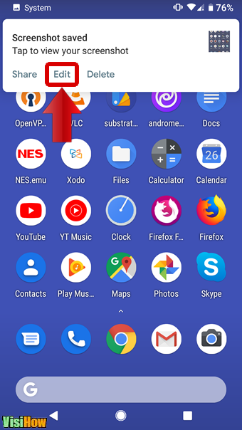 android screenshot
