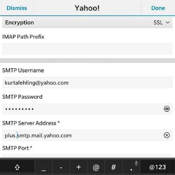 yahoo mail not working on android